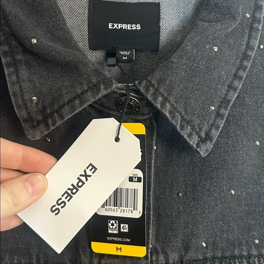 NWT Express Rhinestone Jacket - Picture 5 of 7